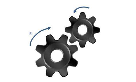 Animated Cogs in PowerPoint 2010 and 2013