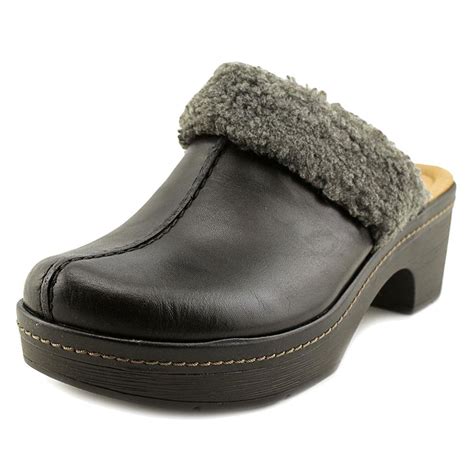 Clarks - CLARKS Womens Preslet Grove Closed Toe Clogs - Walmart.com ...