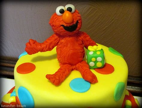 Elmo 1St Birthday Cake - CakeCentral.com