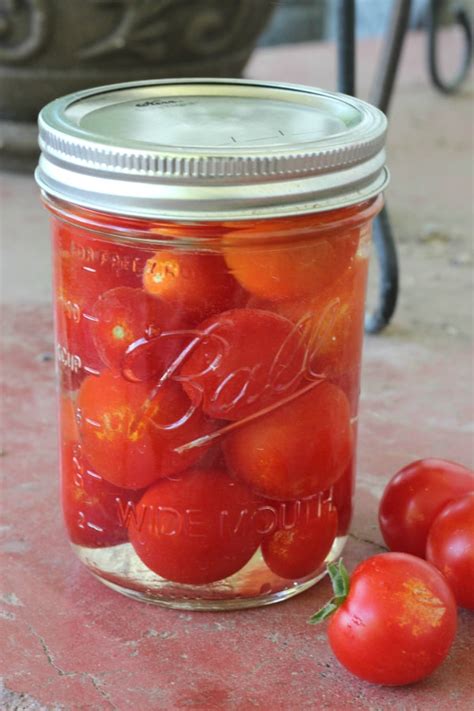 Pickled Cherry Tomatoes - Creative Homemaking