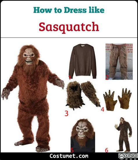 Sasquatch Costume for Halloween