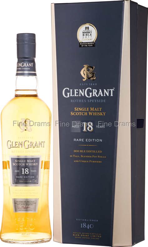 Glen Grant 18 Year Old Whisky