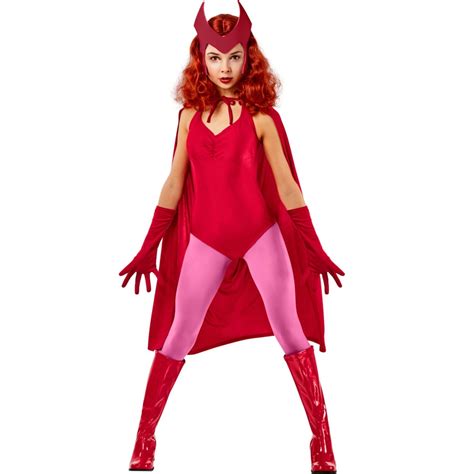 Marvel Studios WandaVision Scarlet Witch Classic Women's Costume-XLarge - Walmart.com