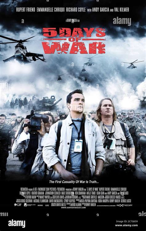 5 Days of War - Movie Poster Stock Photo - Alamy