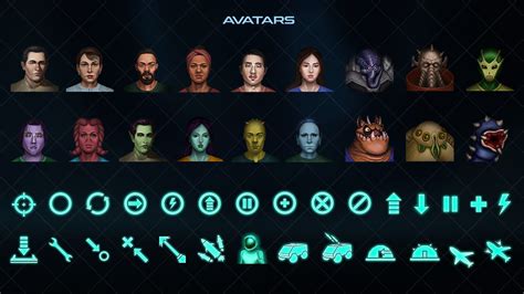 ArtStation - 400 Sci-Fi icons | Game Assets