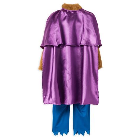 Disney Store Beauty And The Beast Plush 14quot Beast Stuffed Toy Purple Cloak Cape - esmartdxb.com