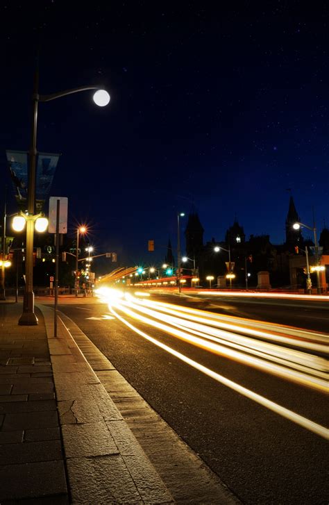 Ottawa Light Trails Free Stock Photo - Public Domain Pictures