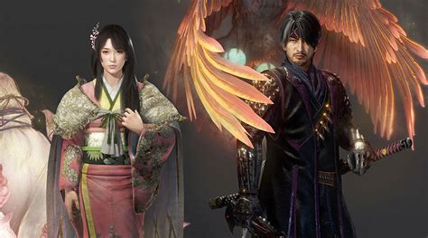 Nioh 2 Concept Art & Characters