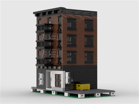 LEGO MOC New York apartment modular buildings by ZealotLego ...