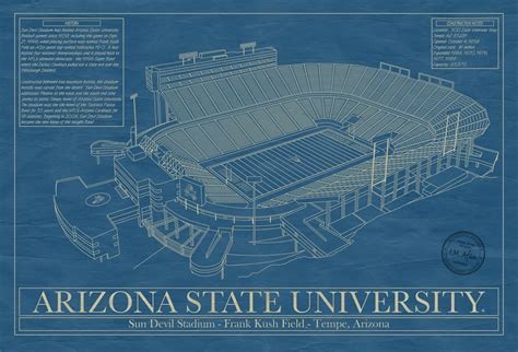 Arizona State University - Sun Devil Football Stadium - Stadium ...