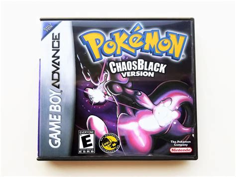 Pokemon Chaos Black (Gameboy Advance - GBA) Custom Fan made Hack ...