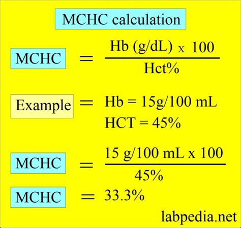 Mean Corpuscular Hemoglobin concentration (MCHC) - Labpedia.net