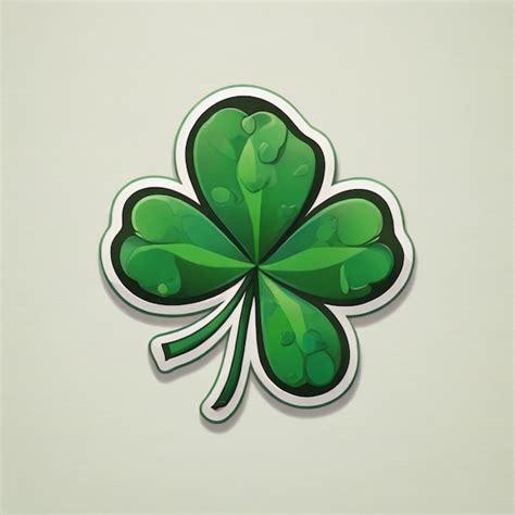 Premium Vector | Shamrock vector background