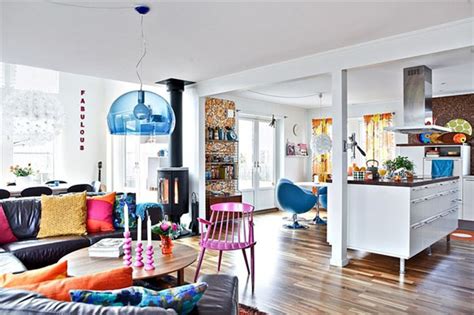 Colorful Home Decor in Sweden