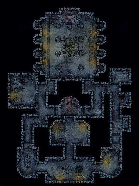 Abandoned Crypts | Dnd world map, Fantasy map, Dungeon maps