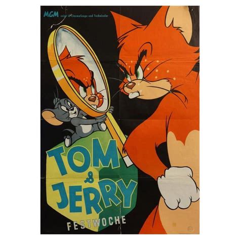 Tom and Jerry Festival Week, Unframed Poster, 1958 For Sale at 1stDibs