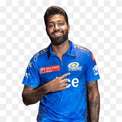 Hardik Pandya Mumbai indians free PNG Photo