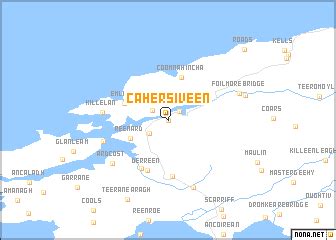 Cahersiveen (Ireland) map - nona.net