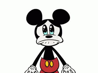 Mickey Mouse Crying GIF - MickeyMouse Crying No - Discover & Share GIFs