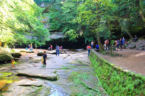 Hocking Hills State Park Cedar Falls Hiking Trail