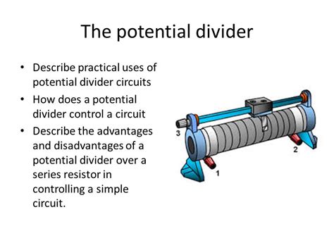 The potential divider | Teaching Resources