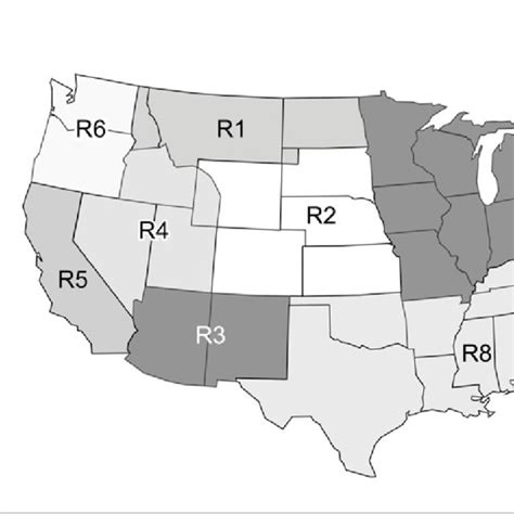 Forest Service regions. | Download Scientific Diagram