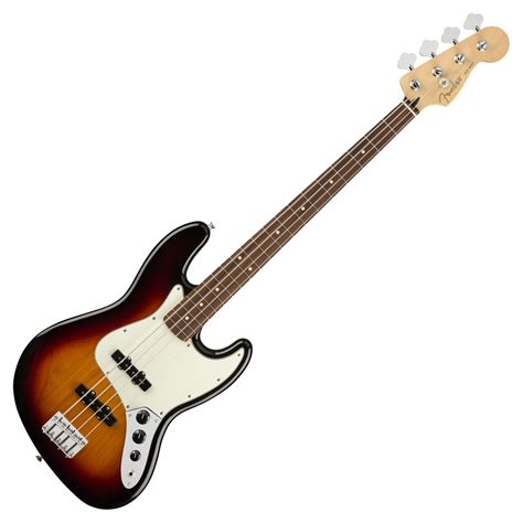 Fender Player Jazz Bass PF, 3-Tone Sunburst at Gear4music