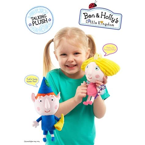 Ben & Holly Talking Plush | Ben And Holly S Little Kingdom | Smyths ...