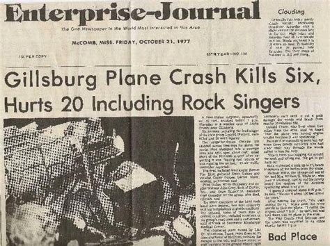 10 Details About the Fatal Plane Crash that Was the Death of Lynyrd ...