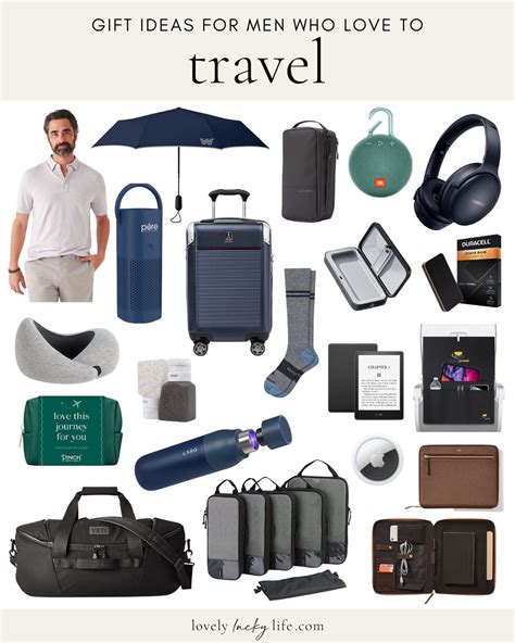 20 Unique Travel Gifts for Men Who Love to Explore