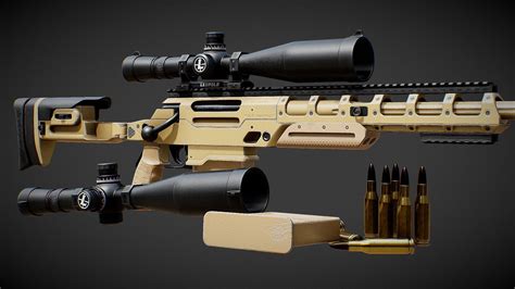 FN Ballista Sniper Rifle - 3D model by dreadshadow [6439477] - Sketchfab