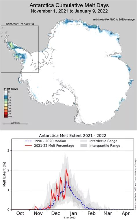 Antarctica Today: melt season underway | National Snow and Ice Data Center