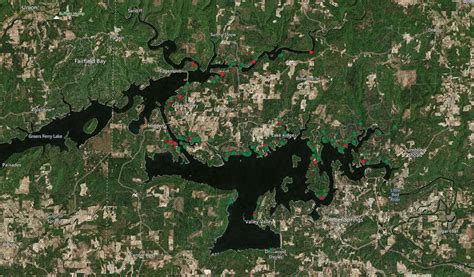 Greers Ferry Lake Survey Points — VerticalGeo