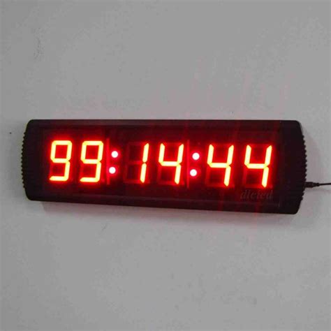 Large Digital Wall Clock with Seconds - Decor IdeasDecor Ideas