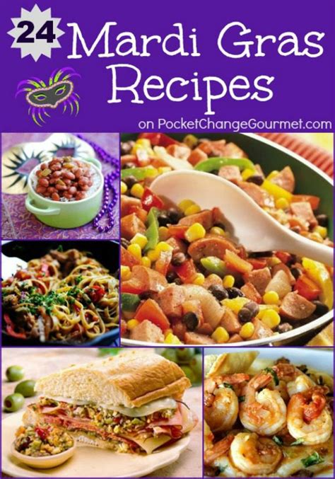 Mardi Gras Recipes | Pocket Change Gourmet