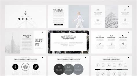 Minimalist Powerpoint Template - RAVISHING TEMPLATES