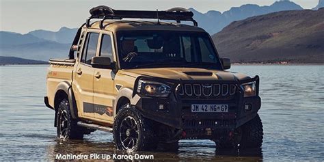 Mahindra Pik Up 2.2CRDe double cab 4x4 S11 Karoo Dawn Specs in South Africa - Cars.co.za