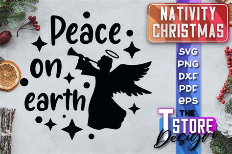 Nativity Christmas SVG | Christmas SVG Graphic by The T Store Design · Creative Fabrica