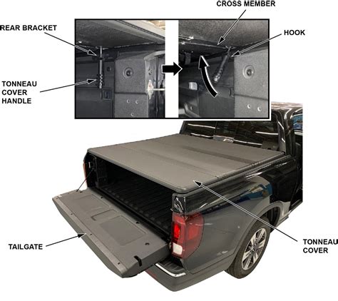 Safety Recall: 2017-2020 Honda Ridgeline Accessory Tonneau Cover Attachment Information – Honda ...