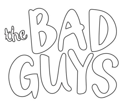 34+ the bad guys movie coloring pages - CreagSahejnoor