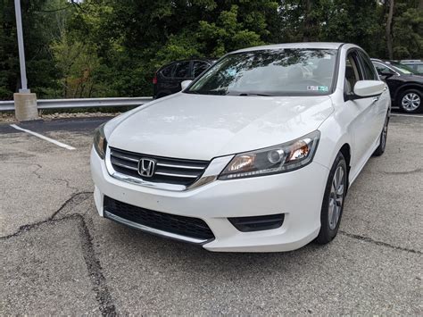 Pre-Owned 2015 Honda Accord LX in White Orchid Pearl | Greensburg | # ...