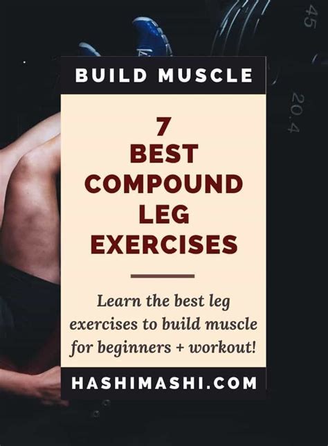 Compound Leg Exercises - What are the best compound leg exercises to build muscle for beginners ...