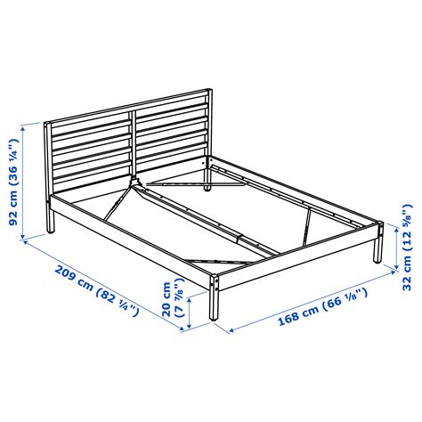 TARVA bed frame pine/Lönset 160x200 cm | IKEA Eesti