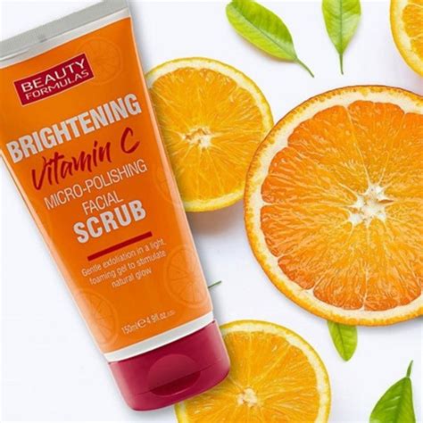 Beauty Formulas Brightening Vitamin C Micro-Polishing Facial Scrub 150ml