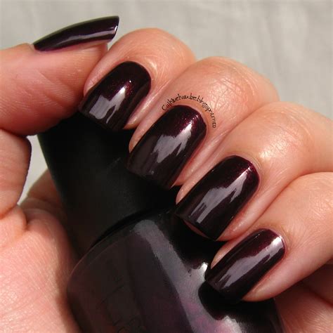 OPI Black Cherry Chutney | Cajkine kandže i sve njihove boje