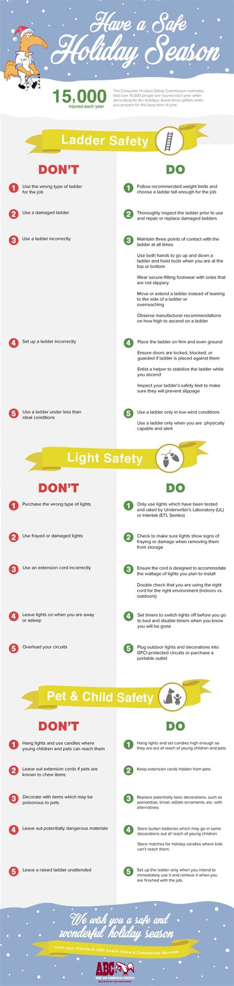 Holiday Safety Tips [INFOGRAPHIC] | ABC Blog