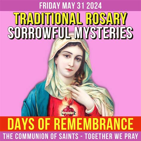 TRADITIONAL ROSARY - SUNDAY - DAYS OF REMEMBRANCE - A Rosary Companion (podcast) | Listen Notes