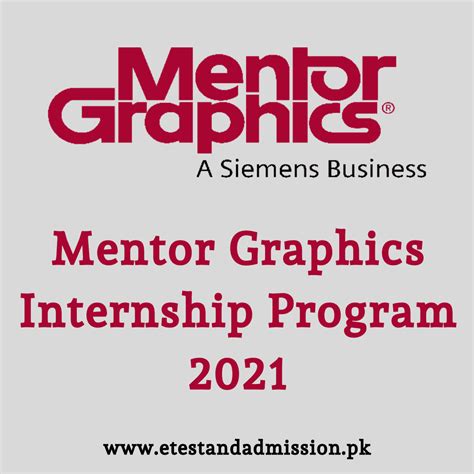 Mentor Graphics Internship Program 2021 - Etest And Admission