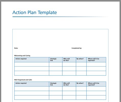 10 Free Action Plan Templates in Word, Excel, & ClickUp