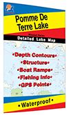 Pomme de Terre Lake Fishing Map